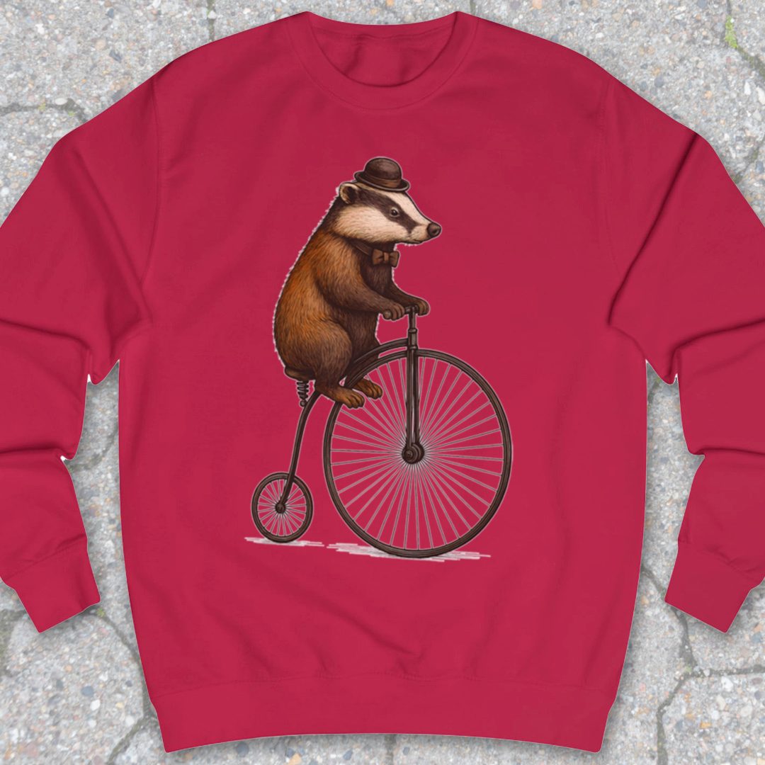 Das op antieke fiets Sweater
