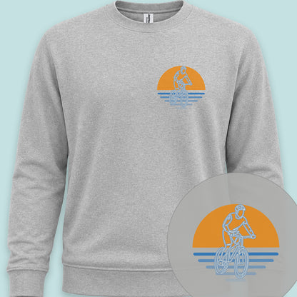 MTB zonsondergang Sweater