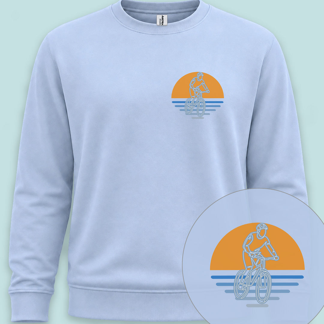 MTB zonsondergang Sweater