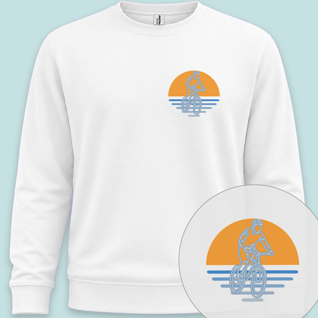 MTB zonsondergang Sweater