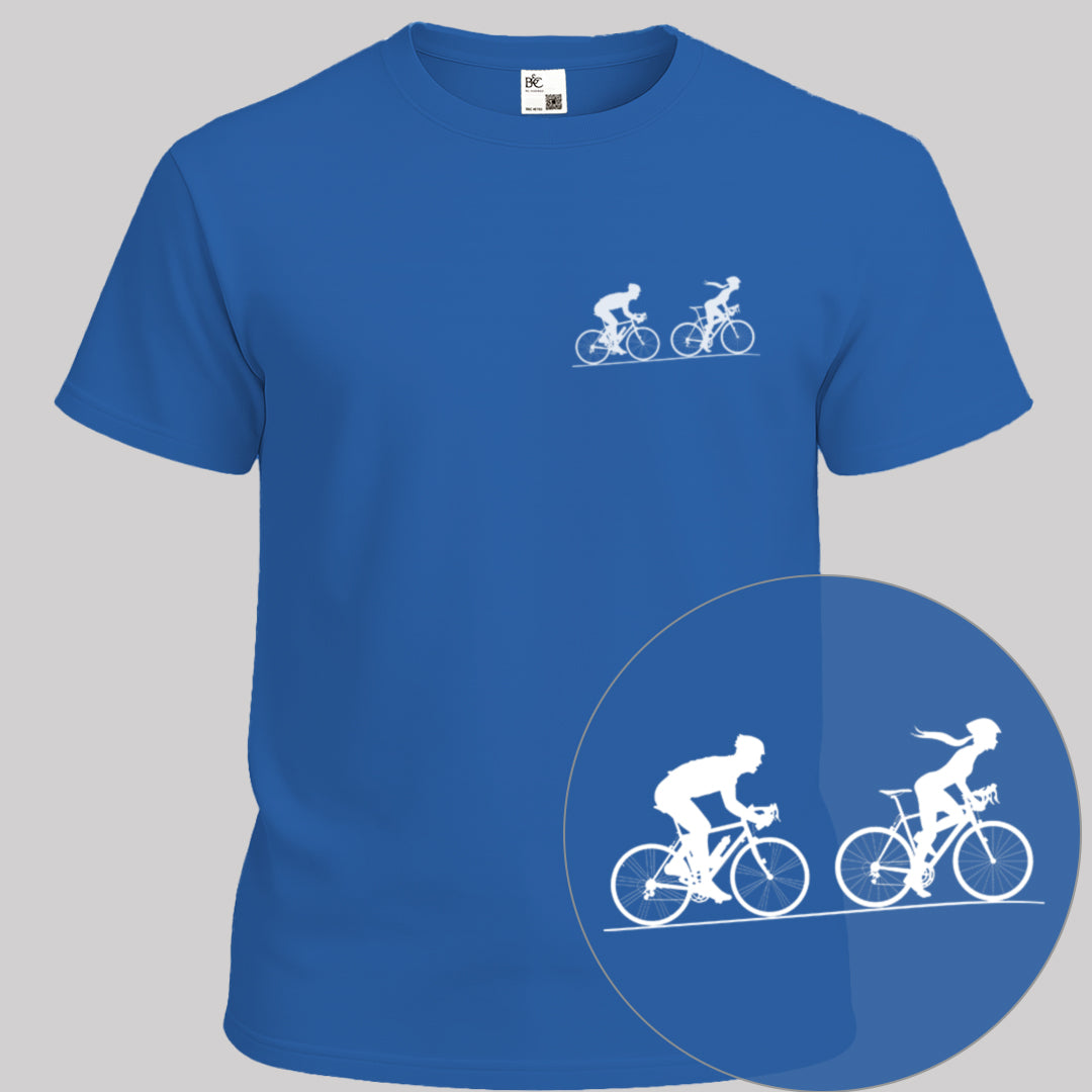 Achtervolging Hij wit T‑Shirt