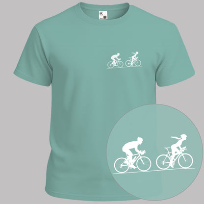 Achtervolging Hij wit T‑Shirt