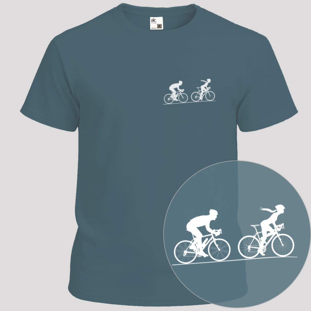 Achtervolging Hij wit T‑Shirt