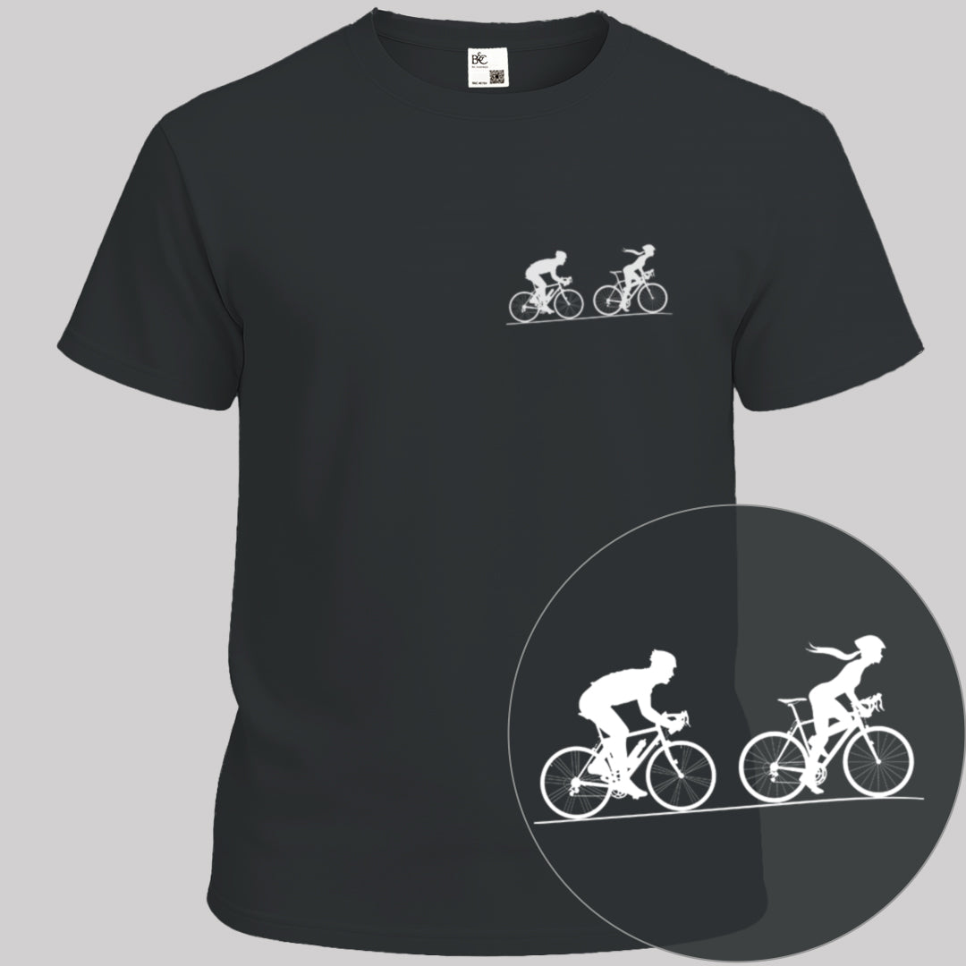 Achtervolging Hij wit T‑Shirt