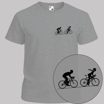 Achtervolging Hij zwart T‑Shirt