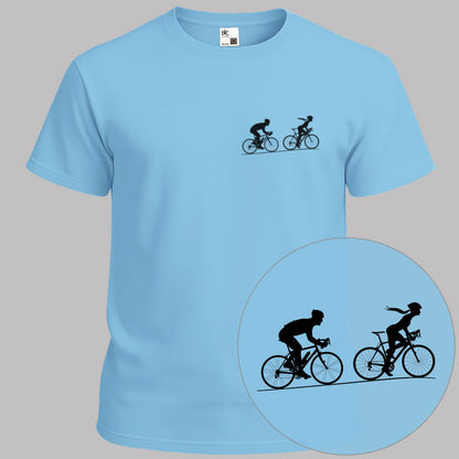 Achtervolging Hij zwart T‑Shirt