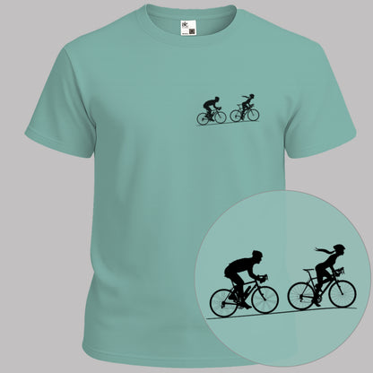 Achtervolging Hij zwart T‑Shirt