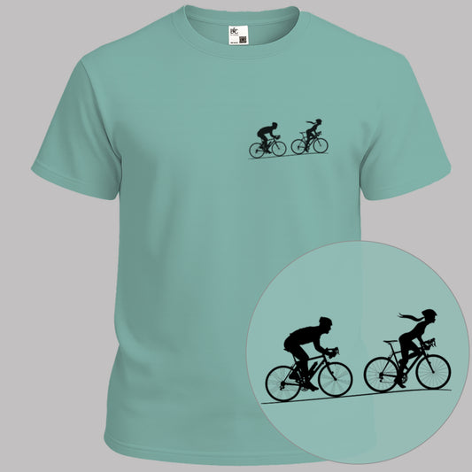 T‑shirt Il la poursuit (noir)