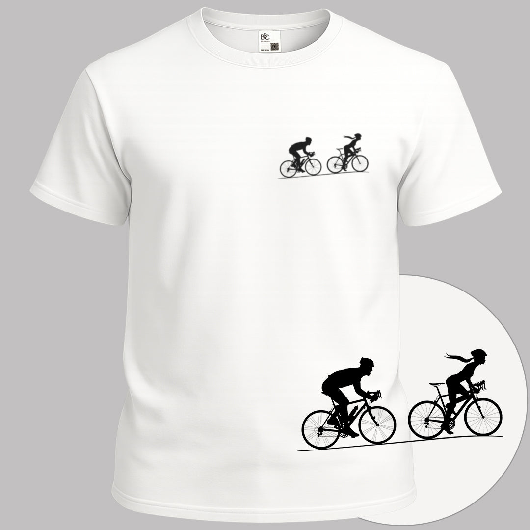 Achtervolging Hij zwart T‑Shirt