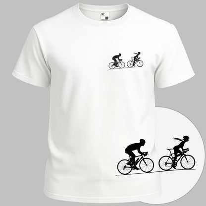 Achtervolging Hij zwart T‑Shirt