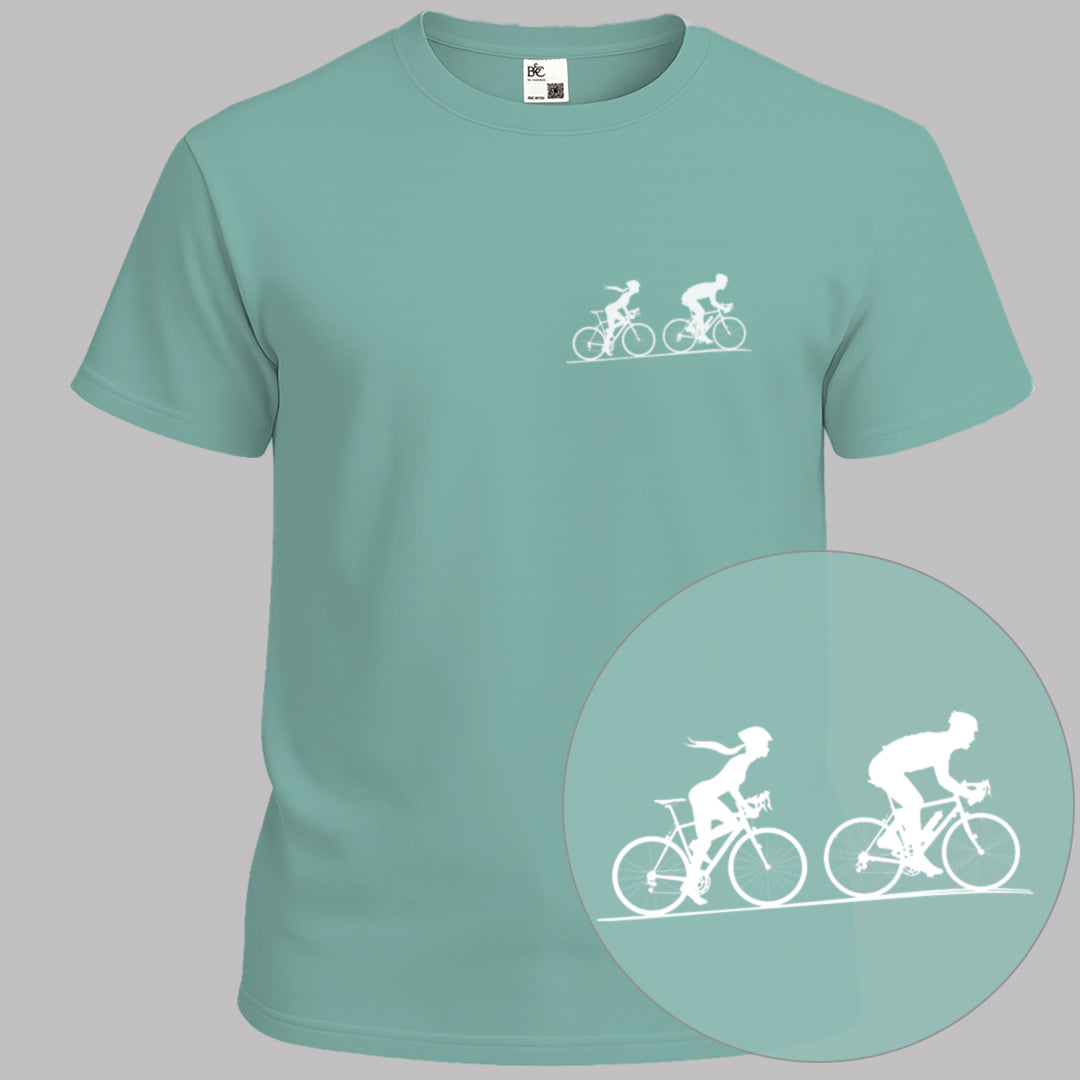 Achtervolging Zij wit T‑Shirt