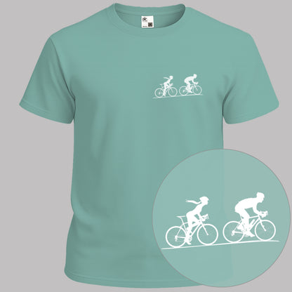 Achtervolging Zij wit T‑Shirt