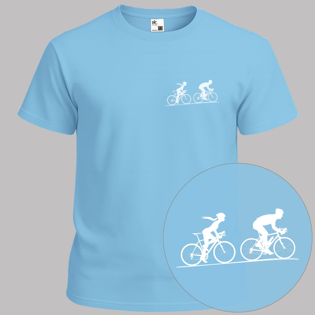 Achtervolging Zij wit T‑Shirt