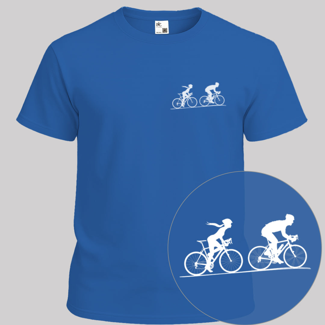 Achtervolging Zij wit T‑Shirt