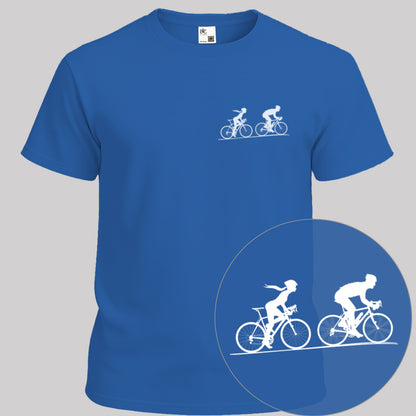 Achtervolging Zij wit T‑Shirt