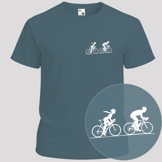 Achtervolging Zij wit T‑Shirt