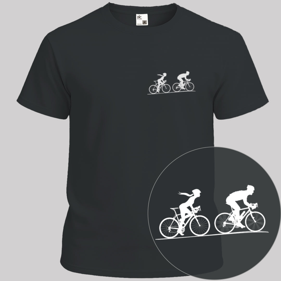 Achtervolging Zij wit T‑Shirt