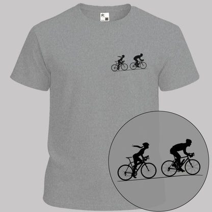 Achtervolging Zij zwart T‑Shirt