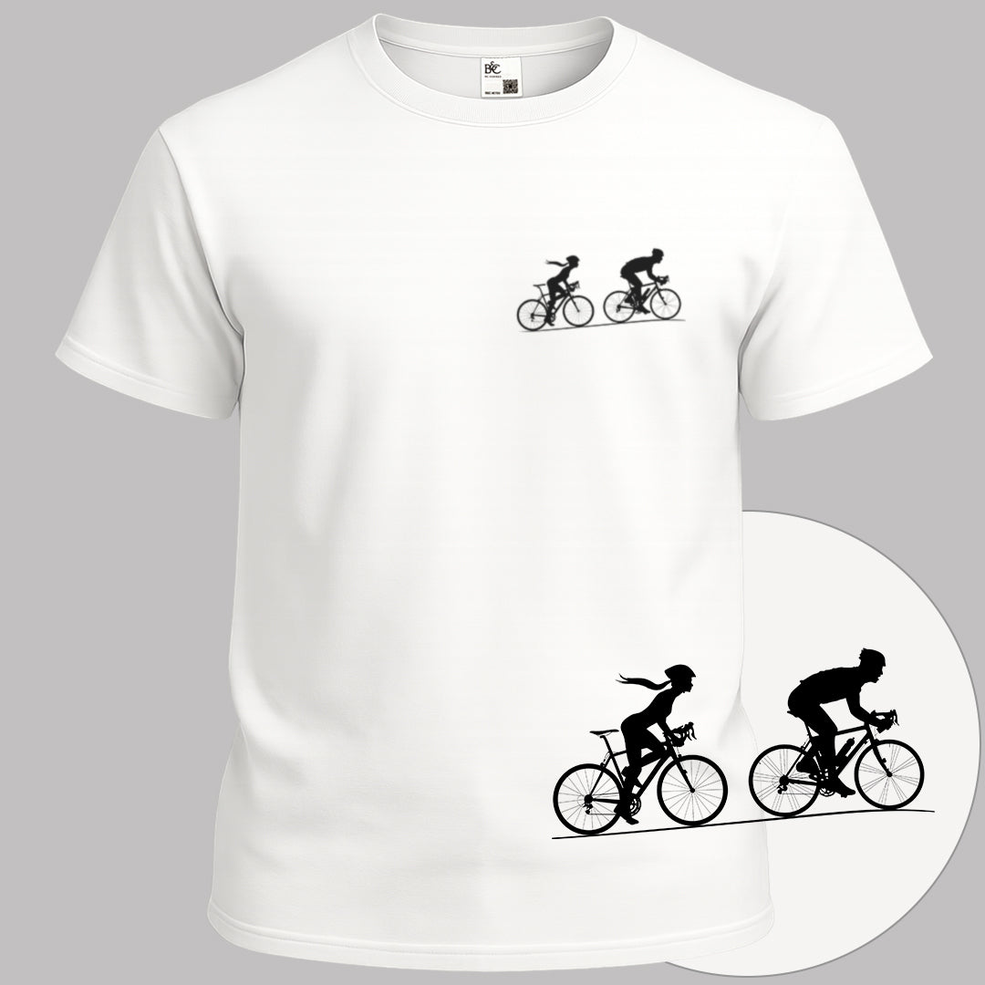 Achtervolging Zij zwart T‑Shirt