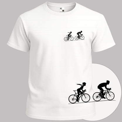 Achtervolging Zij zwart T‑Shirt