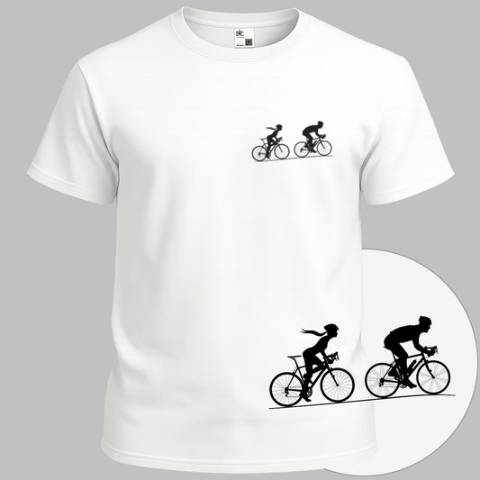 Achtervolging Zij zwart T‑Shirt