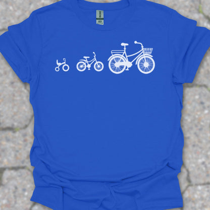 Mamafiets en kids wit T‑Shirt