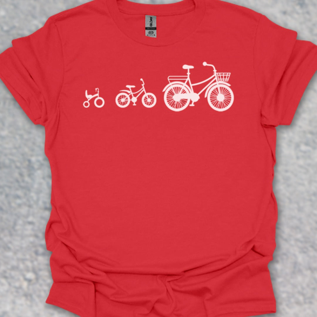 Mamafiets en kids wit T‑Shirt