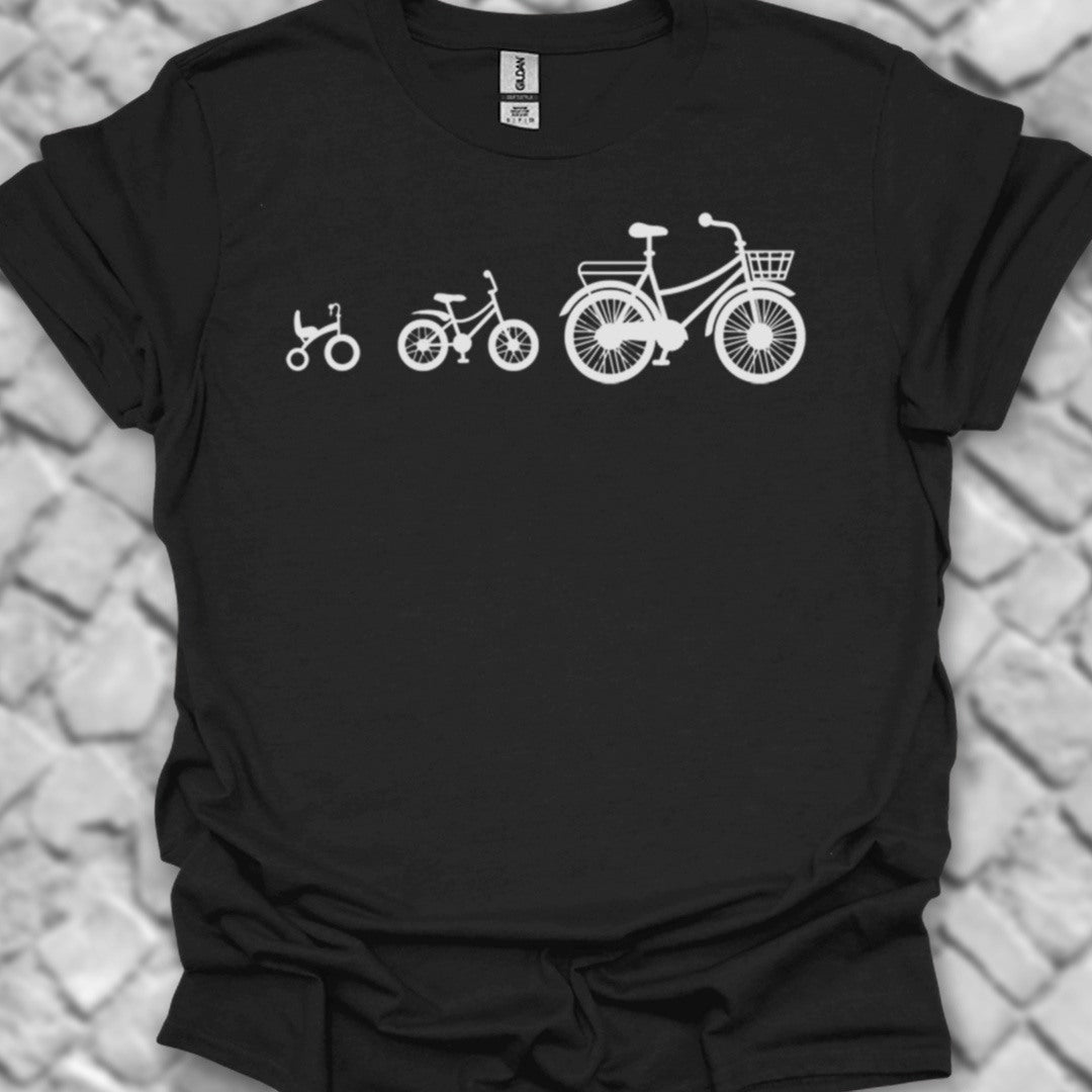 Mamafiets en kids wit T‑Shirt