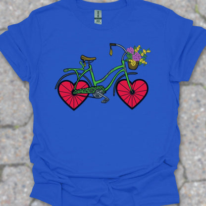 Fiets met hartwielen T‑Shirt