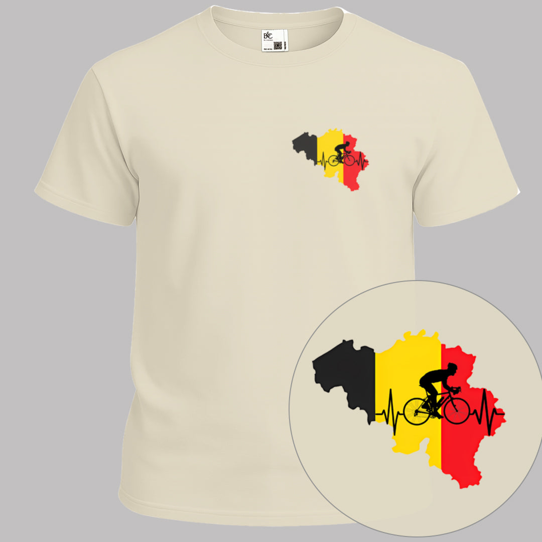 België Hart voor Koers T‑Shirt