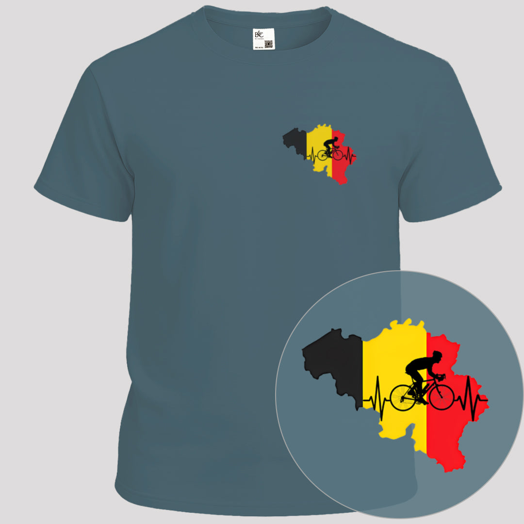 België Hart voor Koers T‑Shirt