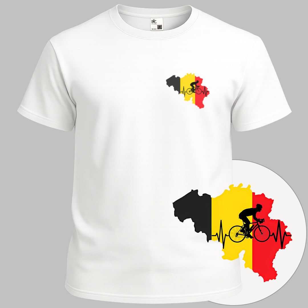 België Hart voor Koers T‑Shirt