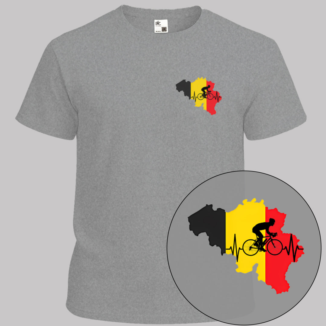 België Hart voor Koers T‑Shirt