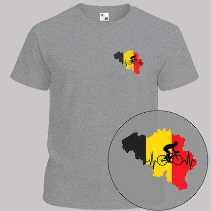 België Hart voor Koers T‑Shirt