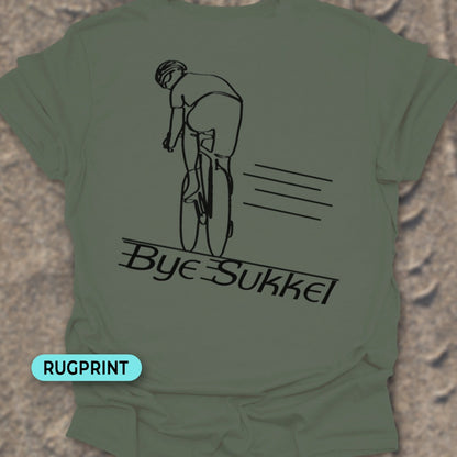 Bye Sukkel rugprint T-Shirt