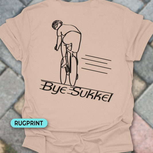 Bye Sukkel rugprint T-Shirt