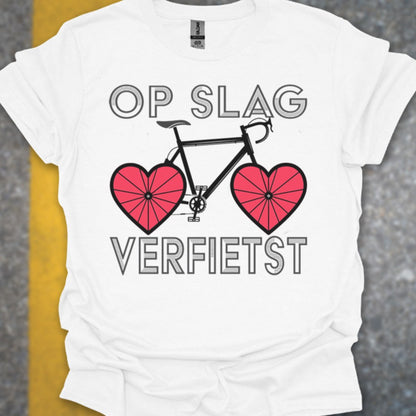 Op Slag Verfietst T‑Shirt