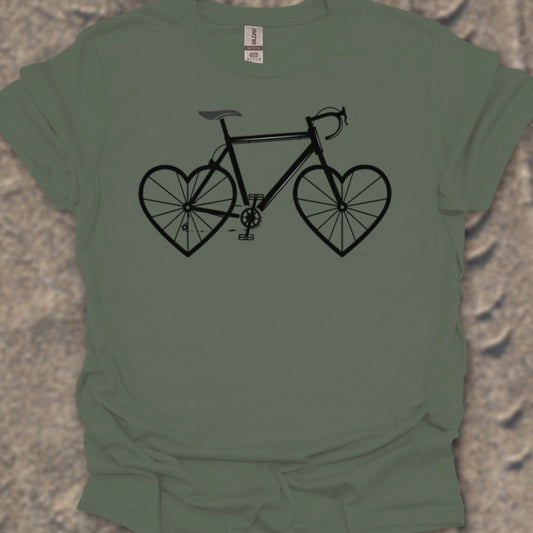 Racefiets hartwielen T‑Shirt
