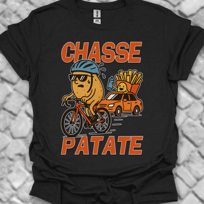 Chasse Patate met bezemwagen (rood) T‑Shirt