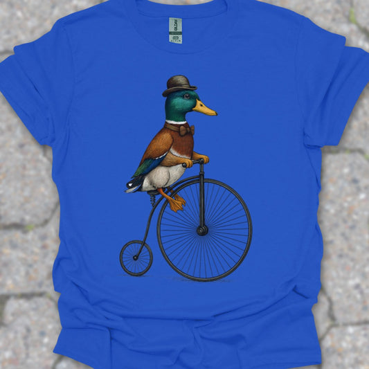 Woerd op antieke fiets T‑Shirt