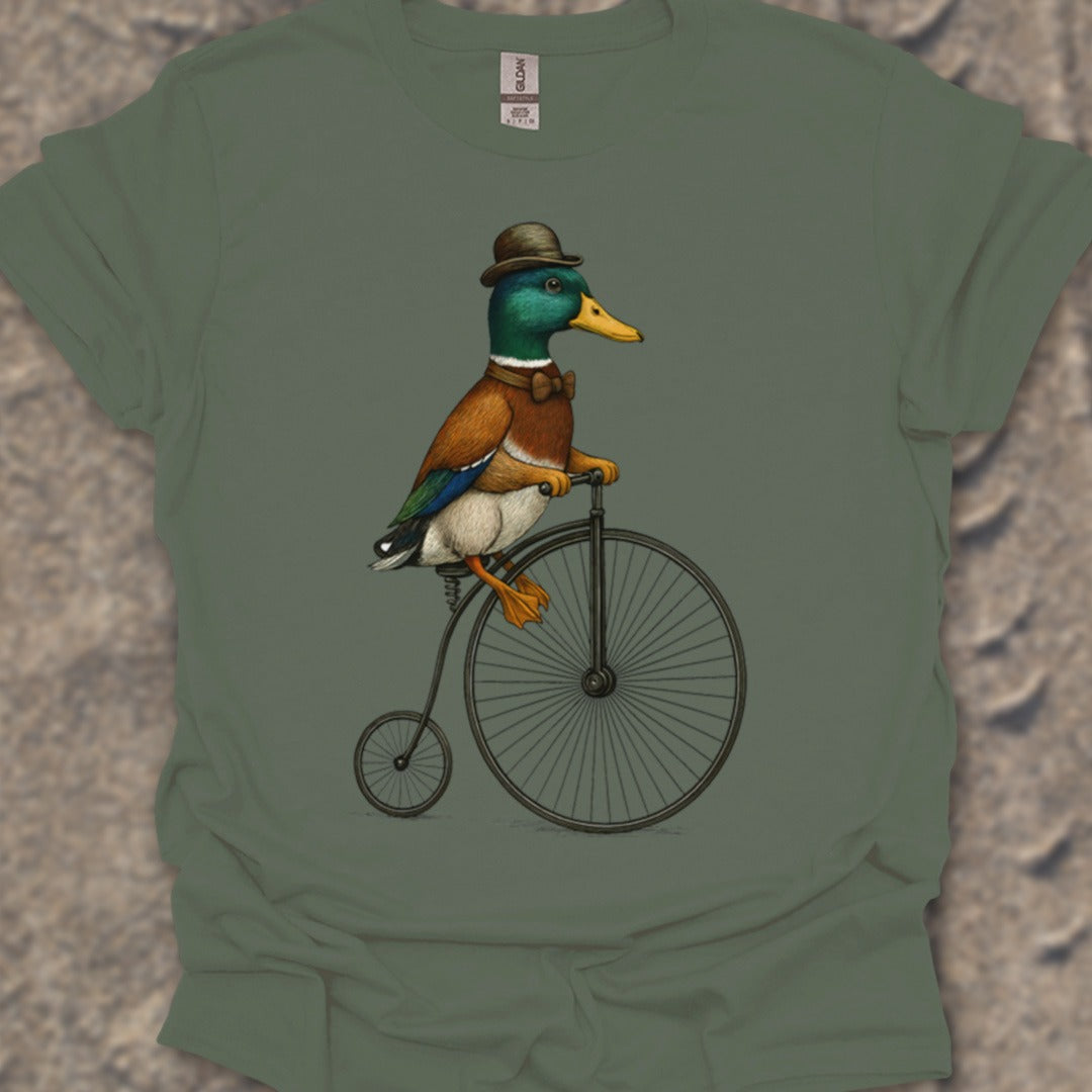 Woerd op antieke fiets T‑Shirt