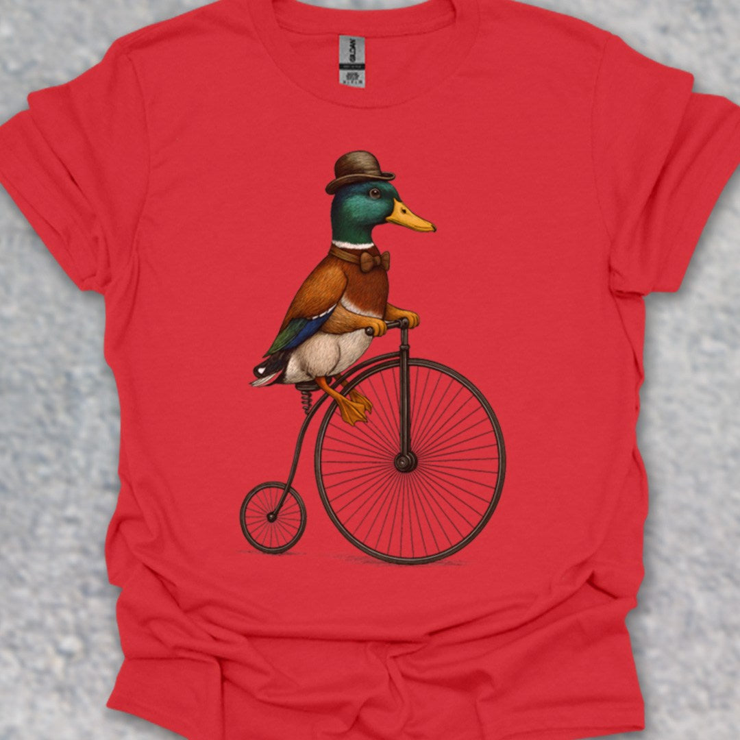 Woerd op antieke fiets T‑Shirt