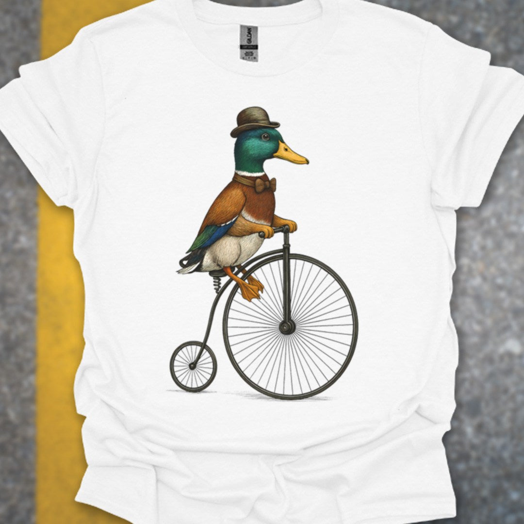 Woerd op antieke fiets T‑Shirt
