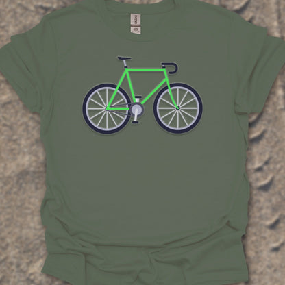 Racefiets groenT‑Shirt