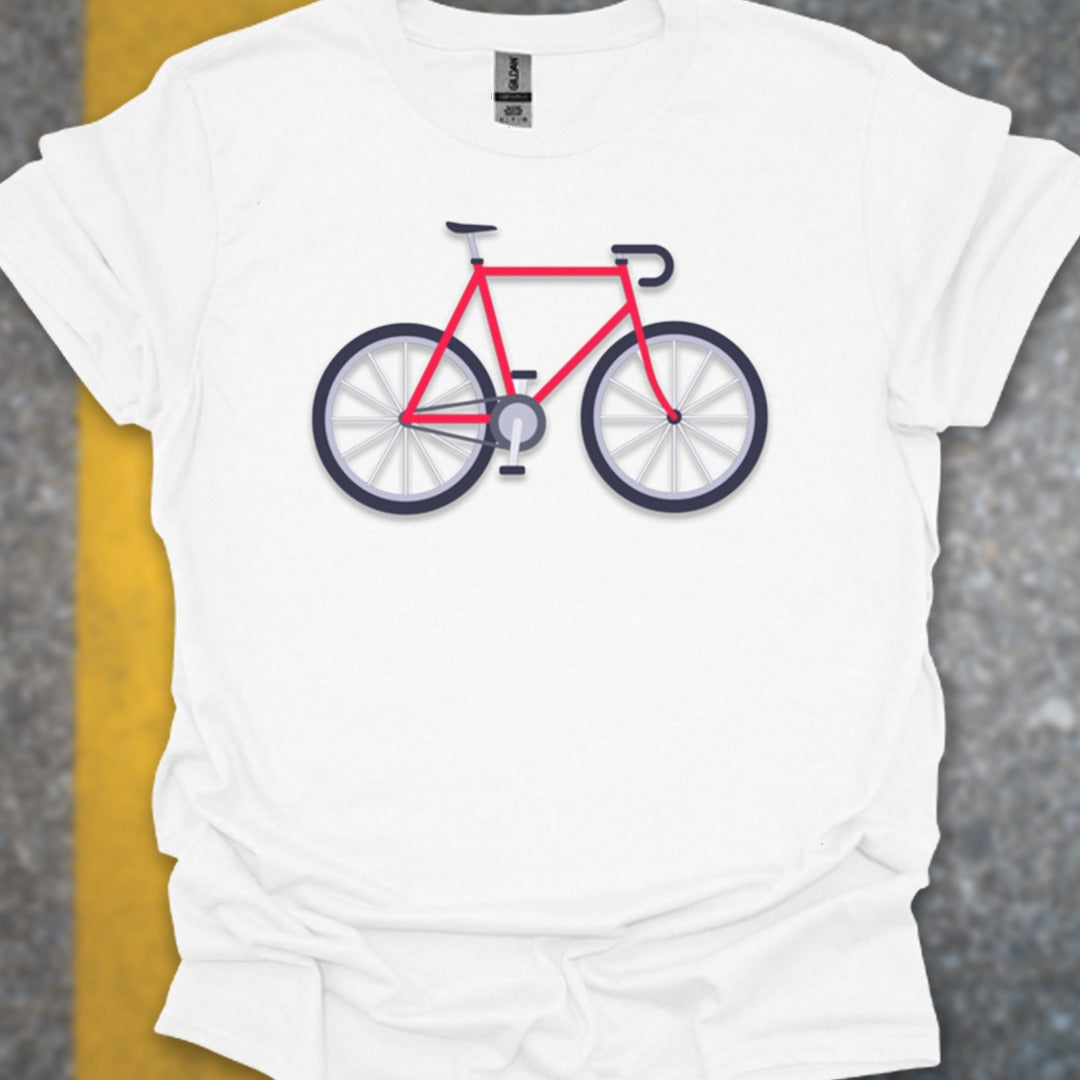 Racefiets rood T‑Shirt
