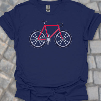 Racefiets rood T‑Shirt