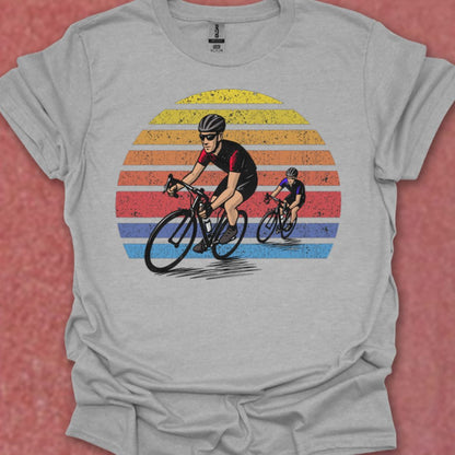 Wielrenners retro zon T‑Shirt