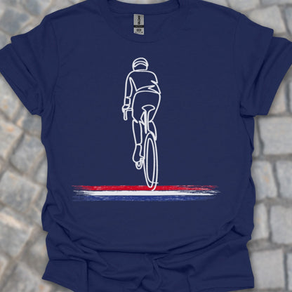 Wielrenner Nederlandse driekleur T‑Shirt