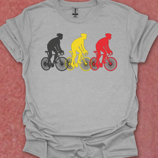Koersers Belgische driekleur T‑Shirt