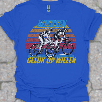 Koersen geluk op wielen T‑Shirt
